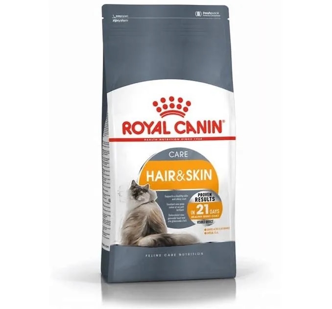Royal Canin Hair & Skin Care Adult Dry Cat Food 400G image 1