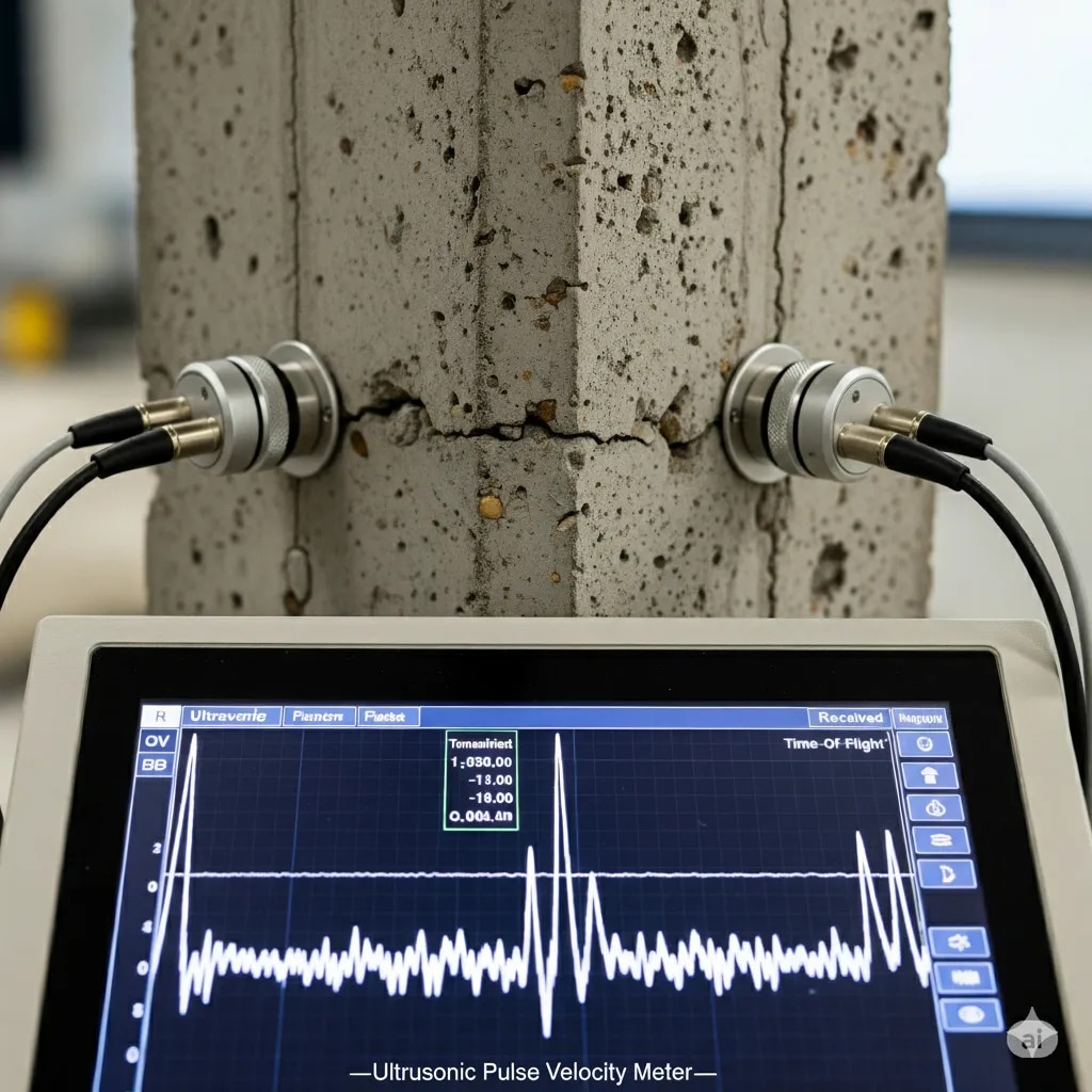 Ultrasonic Pulse Velocity Meter image 1