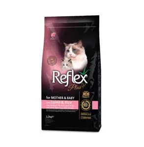 Reflex Plus Mother & Baby Cat Lamb & Rice 1.5kg image 1