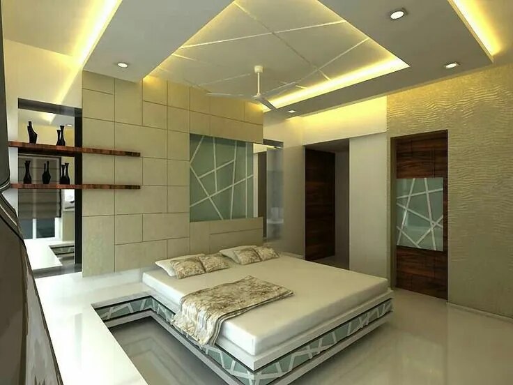 False Ceiling with Lighting Solutions image 1