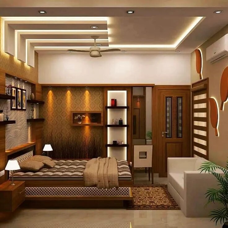 Interior Gypsum Ceiling Decoration image 1
