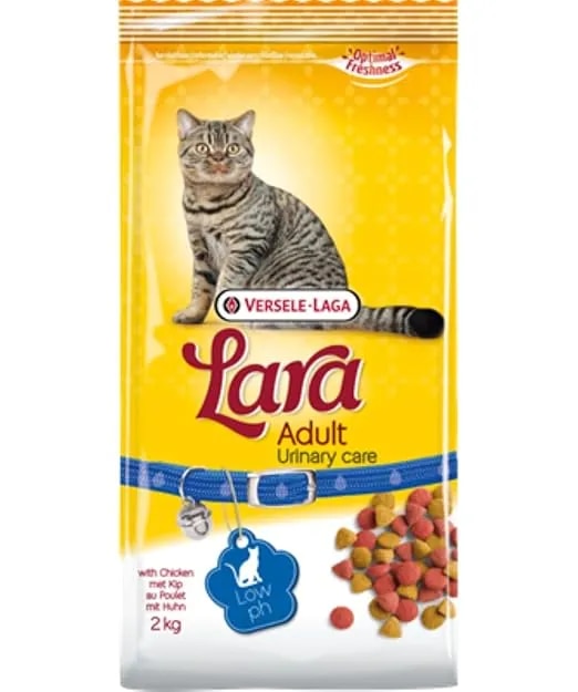 Lara Adult Dry Cat Food, Urinary Care with Chicken - 2kg image 1