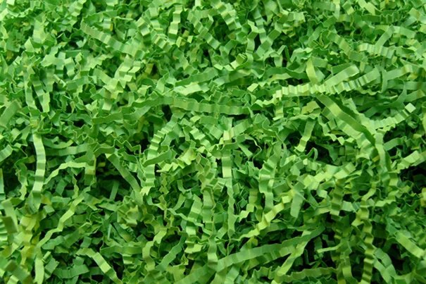 SHREDDED PAPER GREEN 1KG image 1
