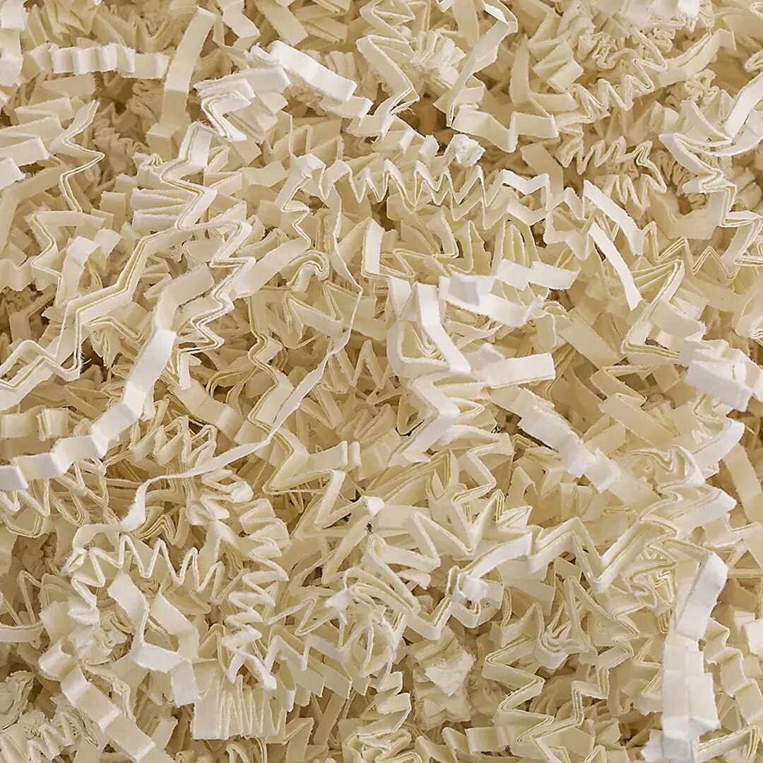 SHREDDED PAPER CREAM 1KG image 1