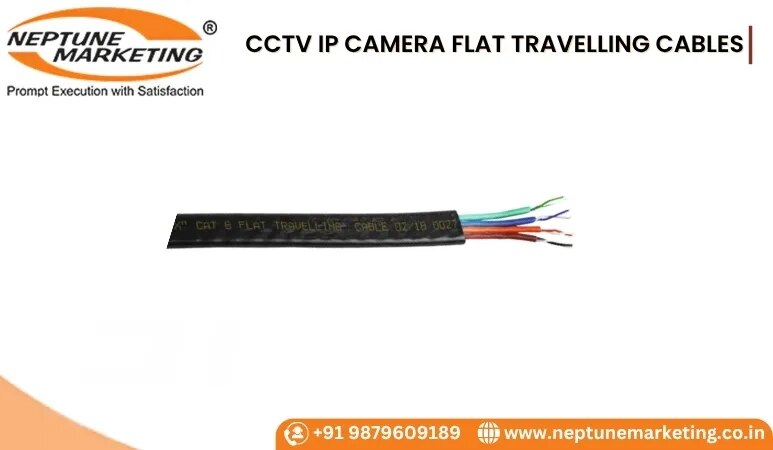 CCTV IP CAMERA FLAT TRAVELLING CABLES image 1