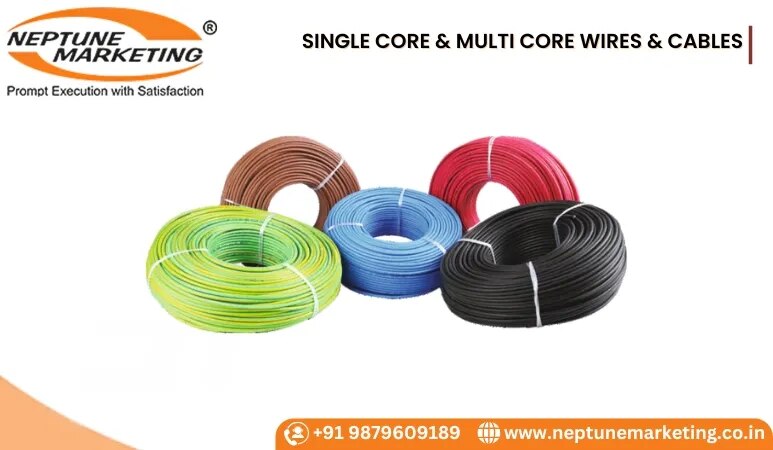 SINGLE CORE & MULTI CORE WIRES & CABLES image 1