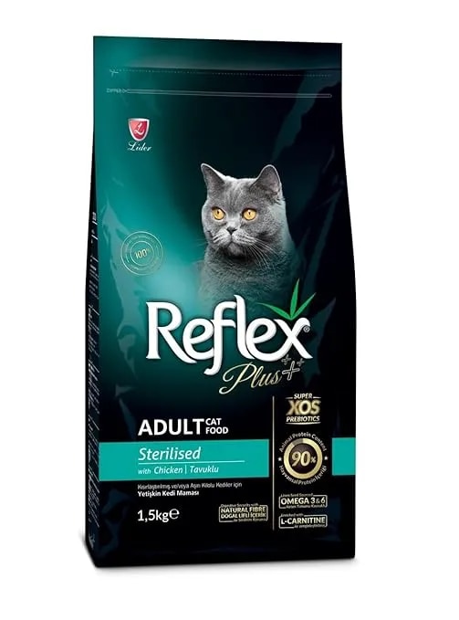 Reflex + Adult Sterilized Chicken 1.5 Kg,Granule image 1