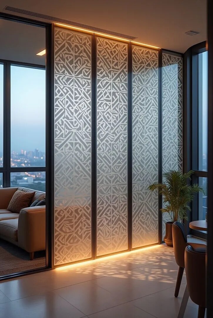 Custom Aluminium Partition Installation for Offices image 1