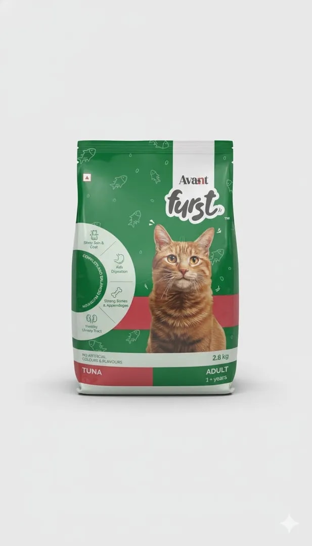 Avant Furst Adult Cat Food with Tuna - 2.8kg image 1