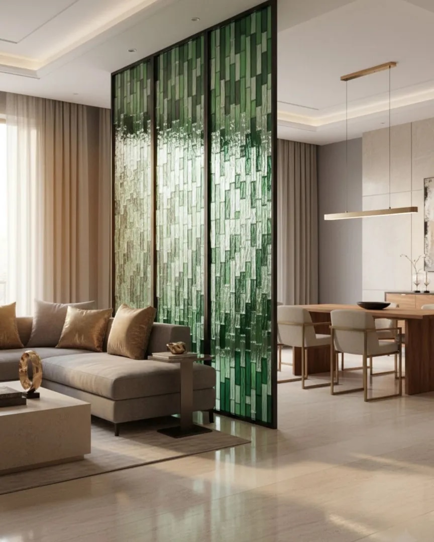 Decorative Glass Partitions for Premium Interiors image 1