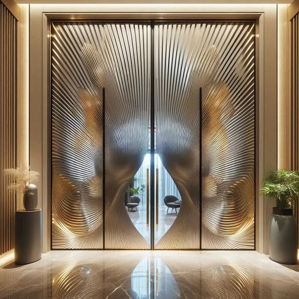 Smart Glass Partition Work for Contemporary Interiors image 1