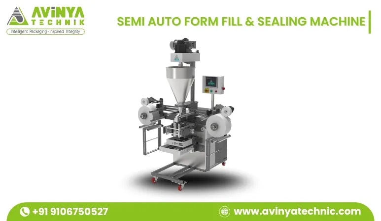 SEMI AUTO FORM FILL & SEALING MACHINE image 1