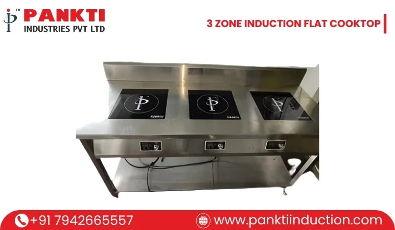 3 ZONE INDUCTION FLAT COOKTOP image 1