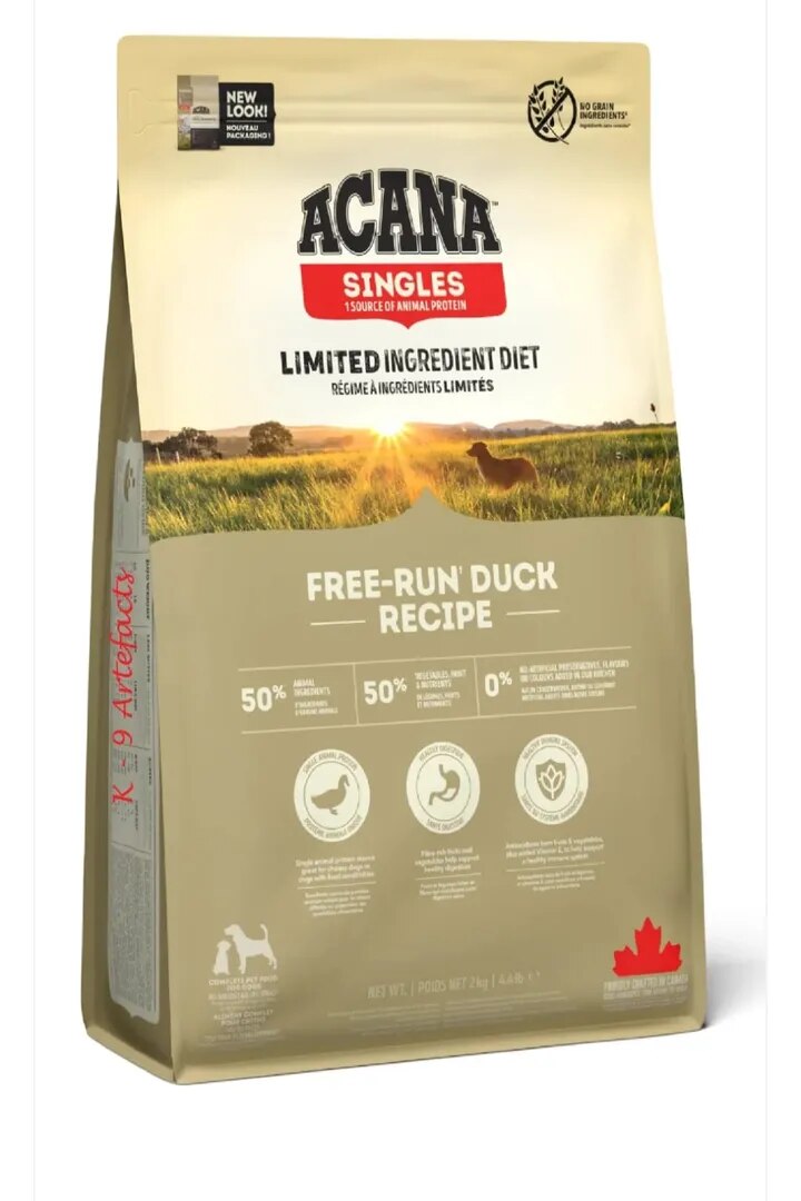 Acana Free-Run Duck Dog Food 2KG image 1