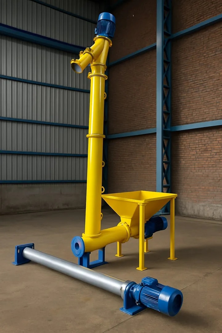 Vertical Screw conveyor image 1