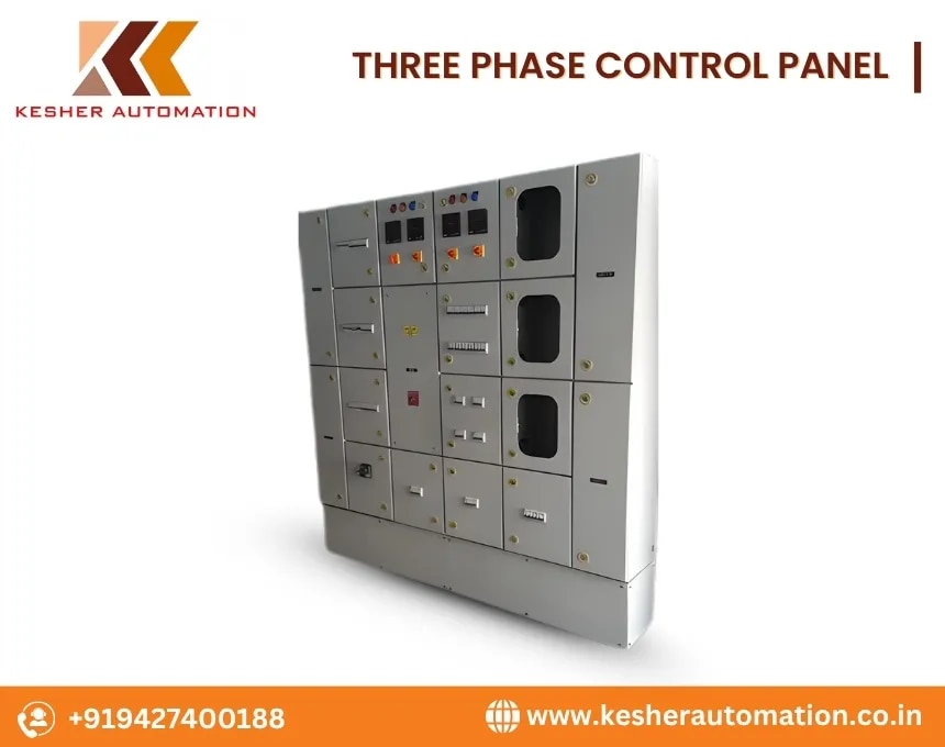 THREE PHASE CONTROL PANEL image 1