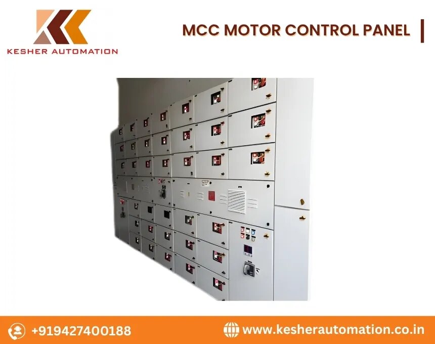 MCC MOTOR CONTROL PANEL image 1