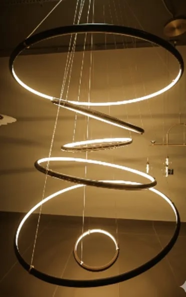 Double Height – III – Sculptural Lighting for Grand Spaces image 1