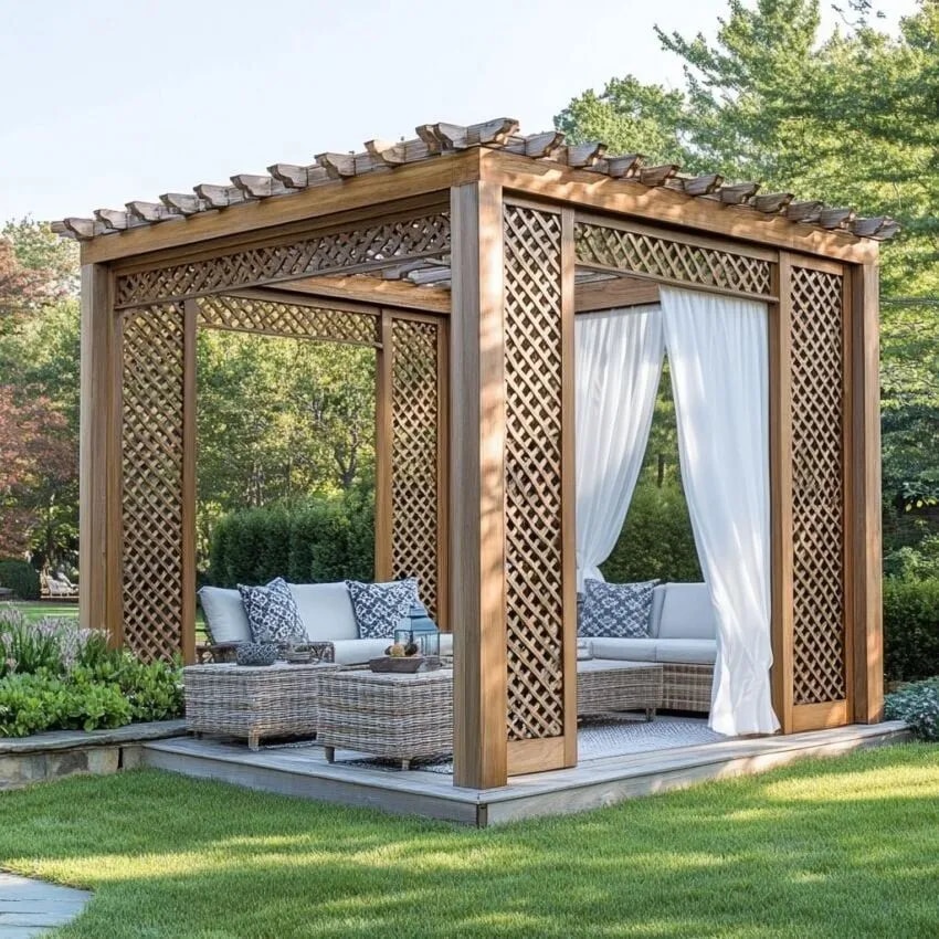Premium Pergola Installation Services for Modern Homes Chennai image 1