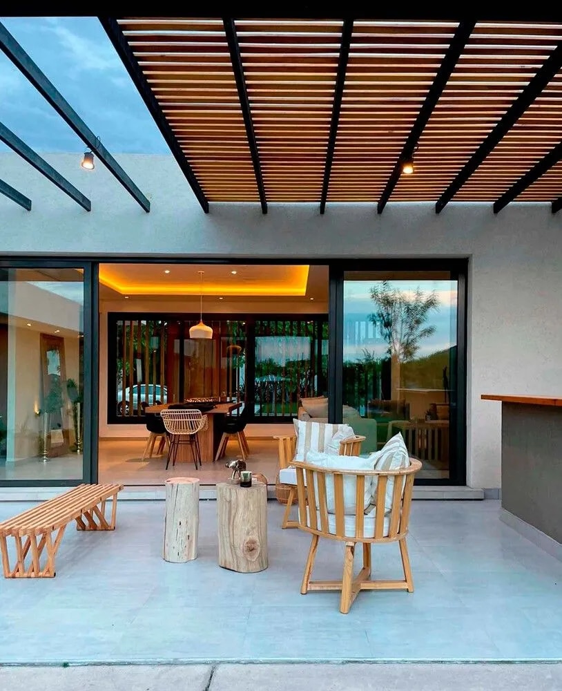 High-Quality Pergola Fabrication and Installation Chennai image 1
