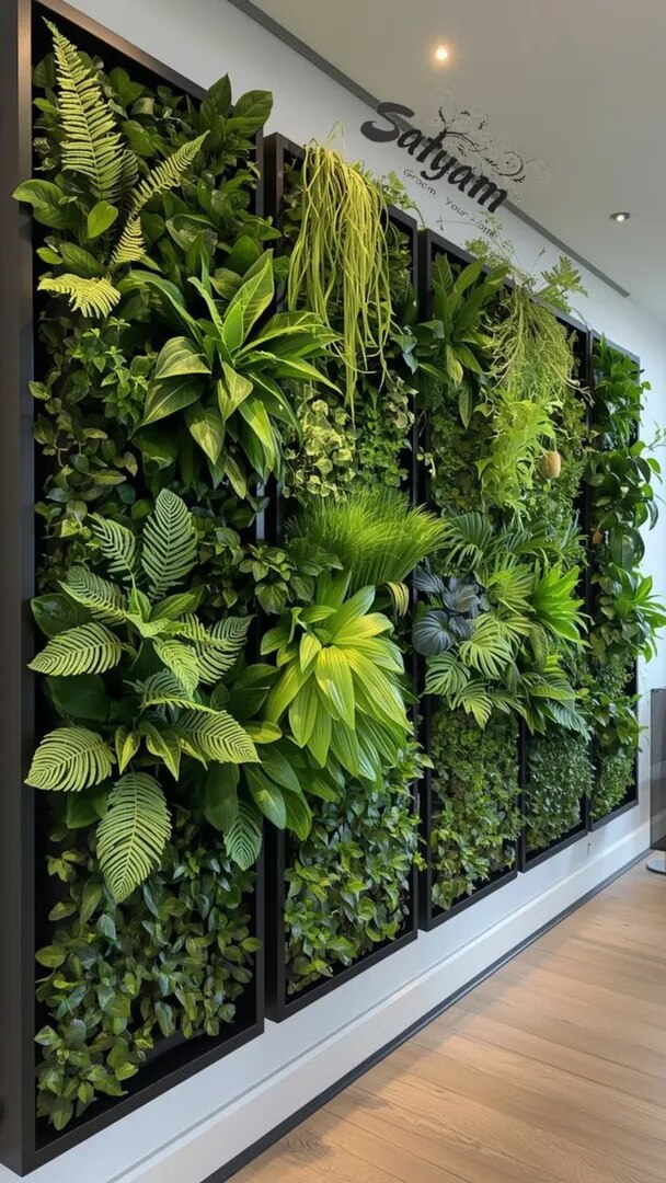 Vertical Grass Wall Tiles image 1