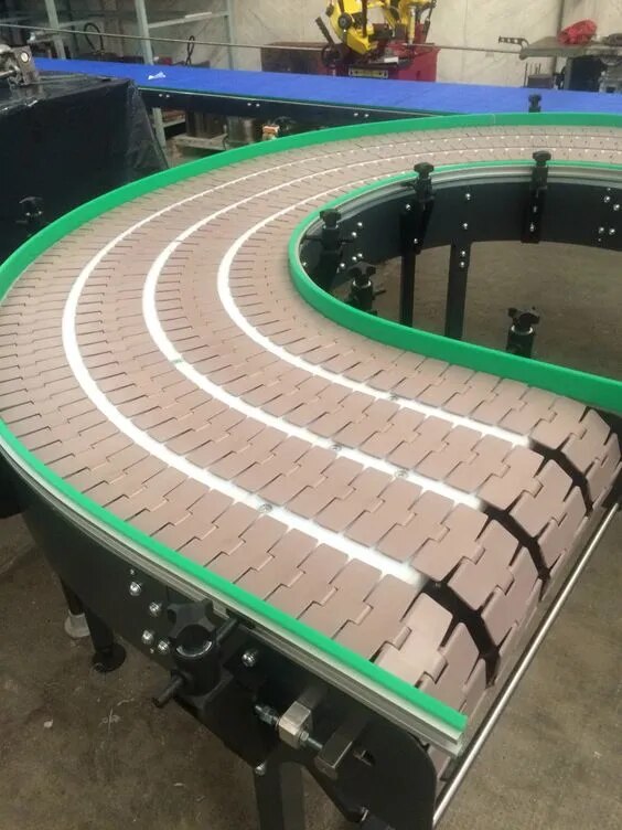 Modular Plastic Chain Conveyor image 1