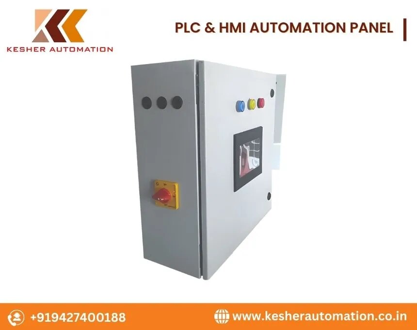 PLC & HMI AUTOMATION PANEL image 1