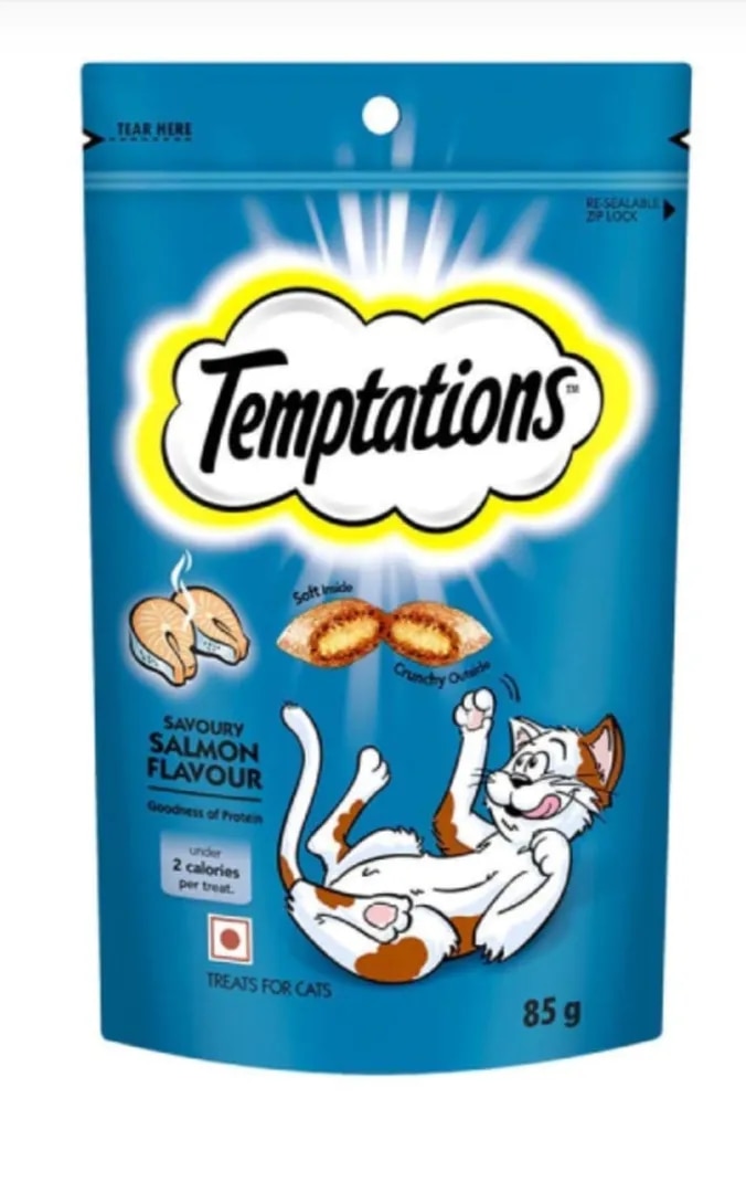 Temptations Savoury Salmon 85 Gm image 1