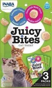 Inaba Juicy Bites Homestyle Broth & Calamari Flavor Cat Treat 3 packs image 1