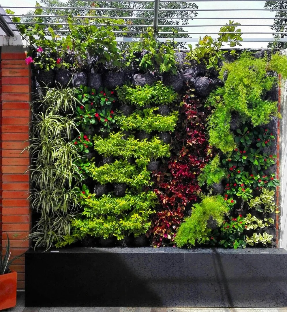 Outdoor Vertical Garden Setup Chennai image 1