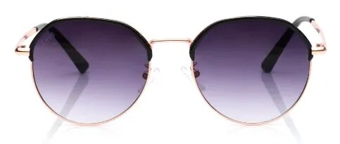Tees By Fastrack Grey Geometric Polarized Sunglasses Unisex image 1