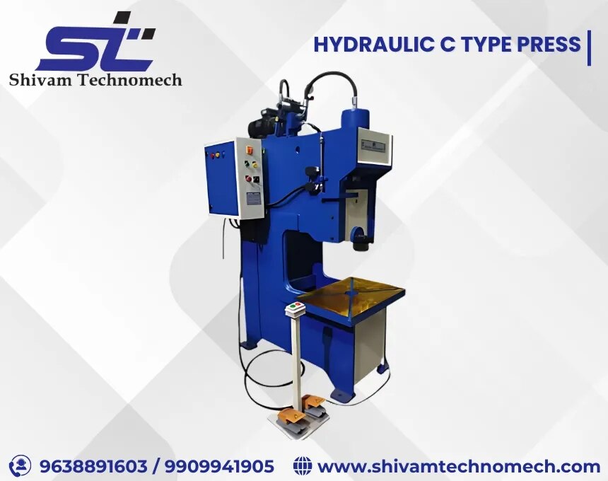 HYDRAULIC C TYPE PRESS image 1
