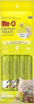 Me O Creamy Treat Tuna with Goat Milk Flavor (4 sachets) image 1