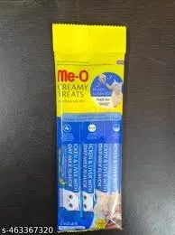 Me-O Chicken & Liver Creamy Cat Treat - 15g (Pack Of 4) image 1