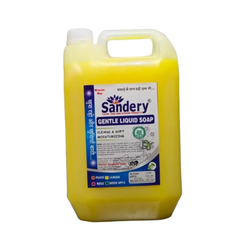Sandery Hand Wash 5 Litre Lemon Yellow image 1