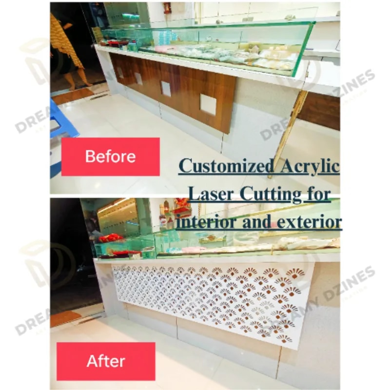 Customized Acrylic Laser Cutting (Interior & Exterior) image 1
