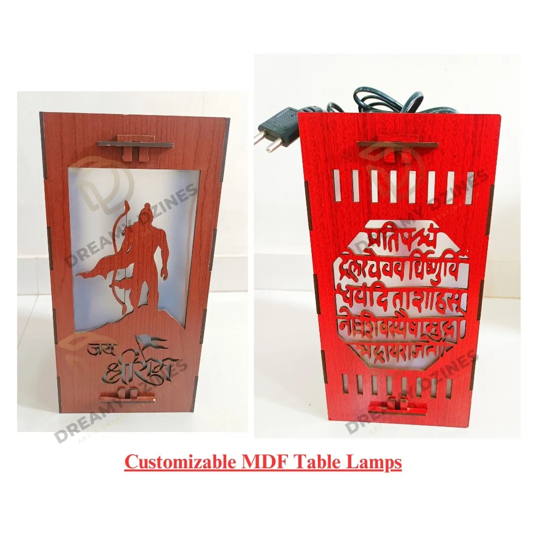 Table Lamps / Ceiling Lamps (MDF) image 1