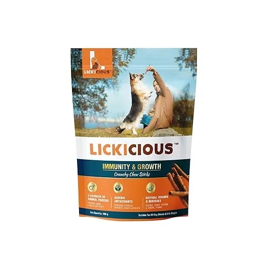 Lickicious Nutritional Treats for Growth & Immunity 100g image 1