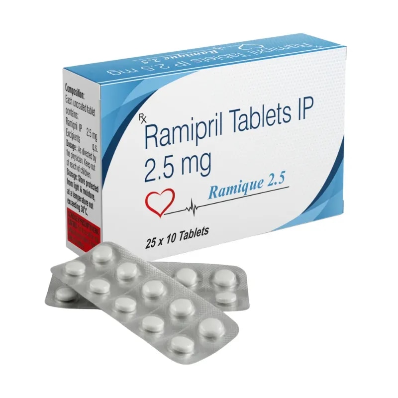 Ramipril Tablet IP 2.5 mg image 1