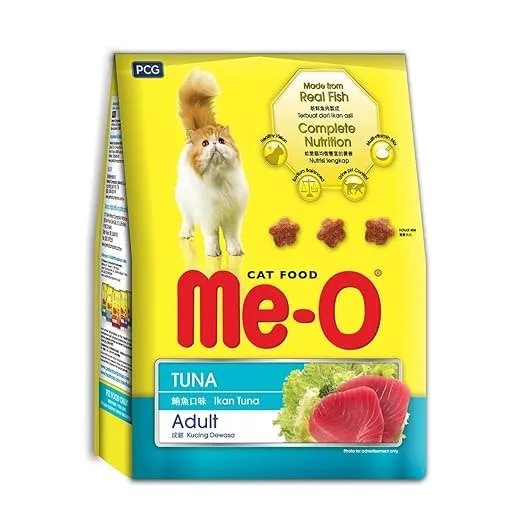 Me-O Adult Dry Cat Food Tuna Flavour 1.2 Kg image 1