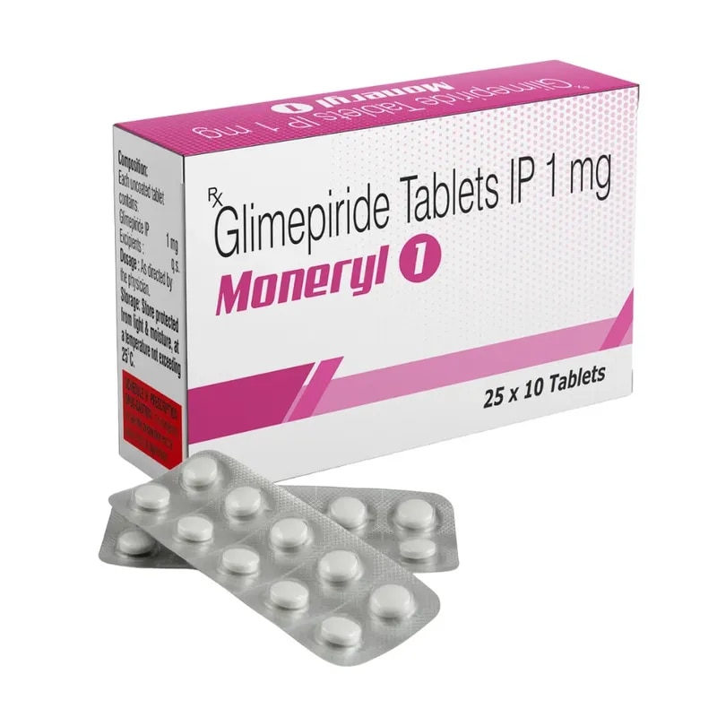 Glimepiride Tablets IP 1mg image 1