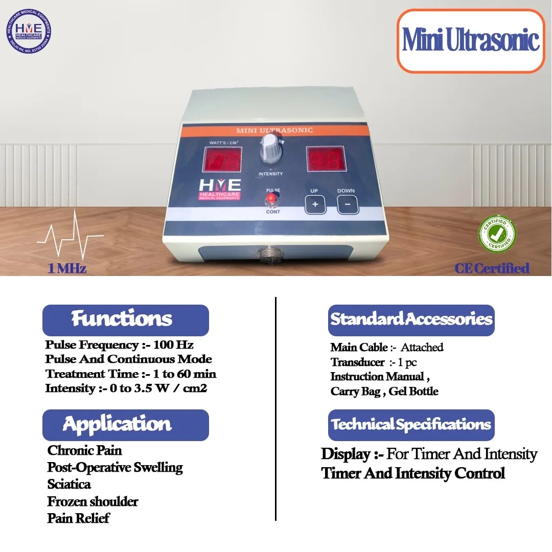 Mini ultrasonic Pain Relief machine small size image 1