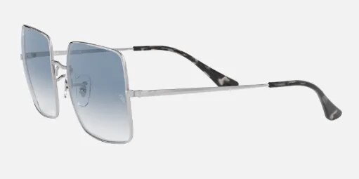 Ray-Ban RB1971 Sunglasses 914/93F - Clear Frame / Blue Gradient image 1