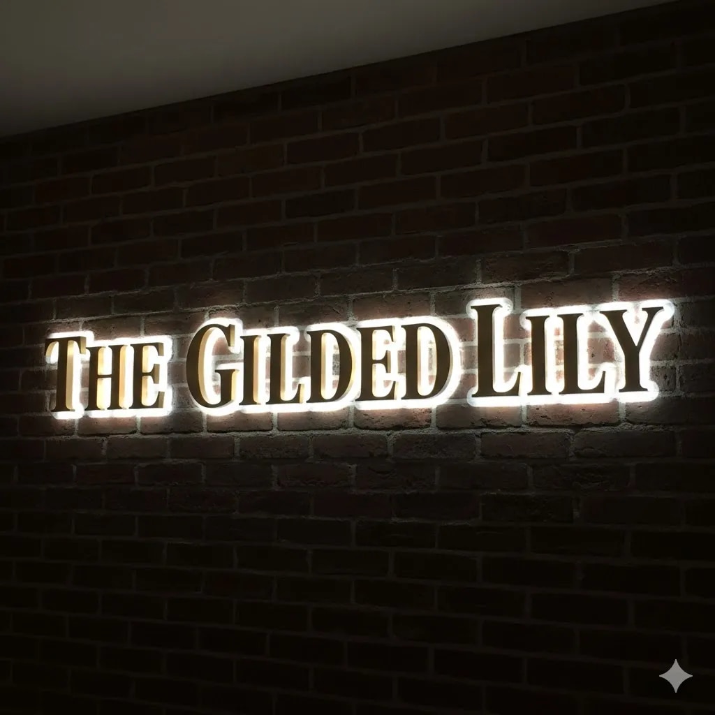 Back Letter LED Sign Board image 1