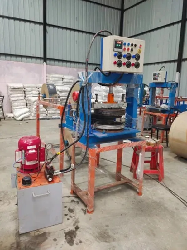 Hydraulic Paper Thali Making Machine image 1