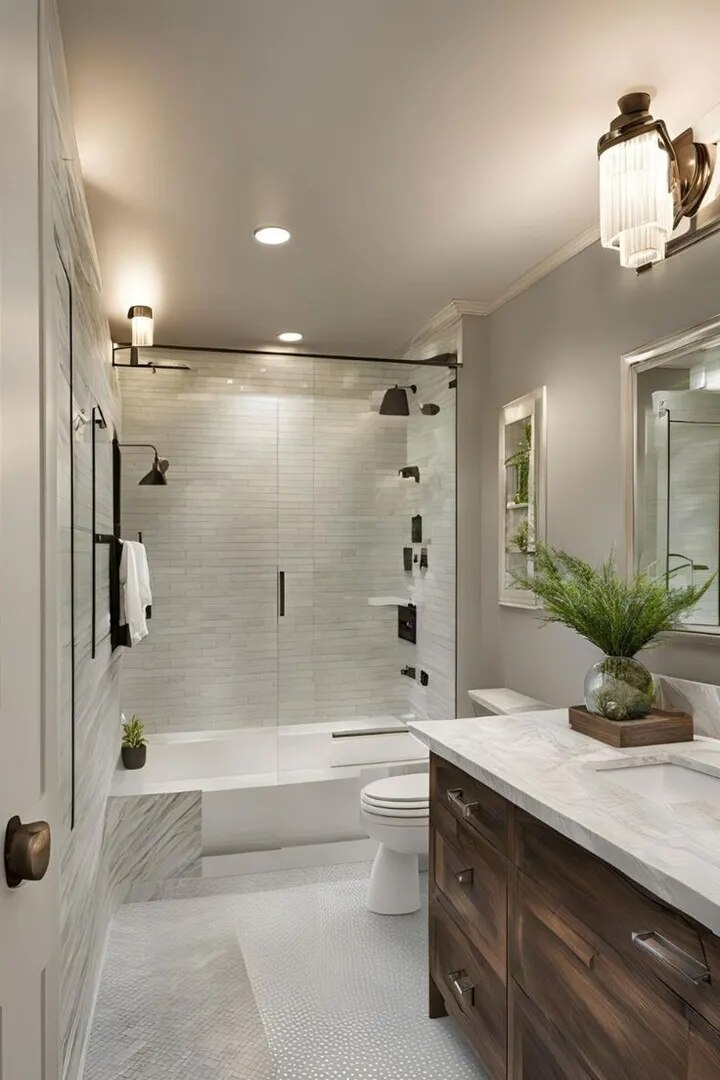 Bathroom Interior Decoration for Beautiful and Practical Spaces image 1
