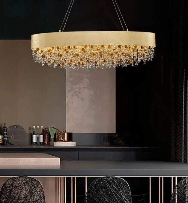 Ethereal Glow Chandelier 120 cm image 1