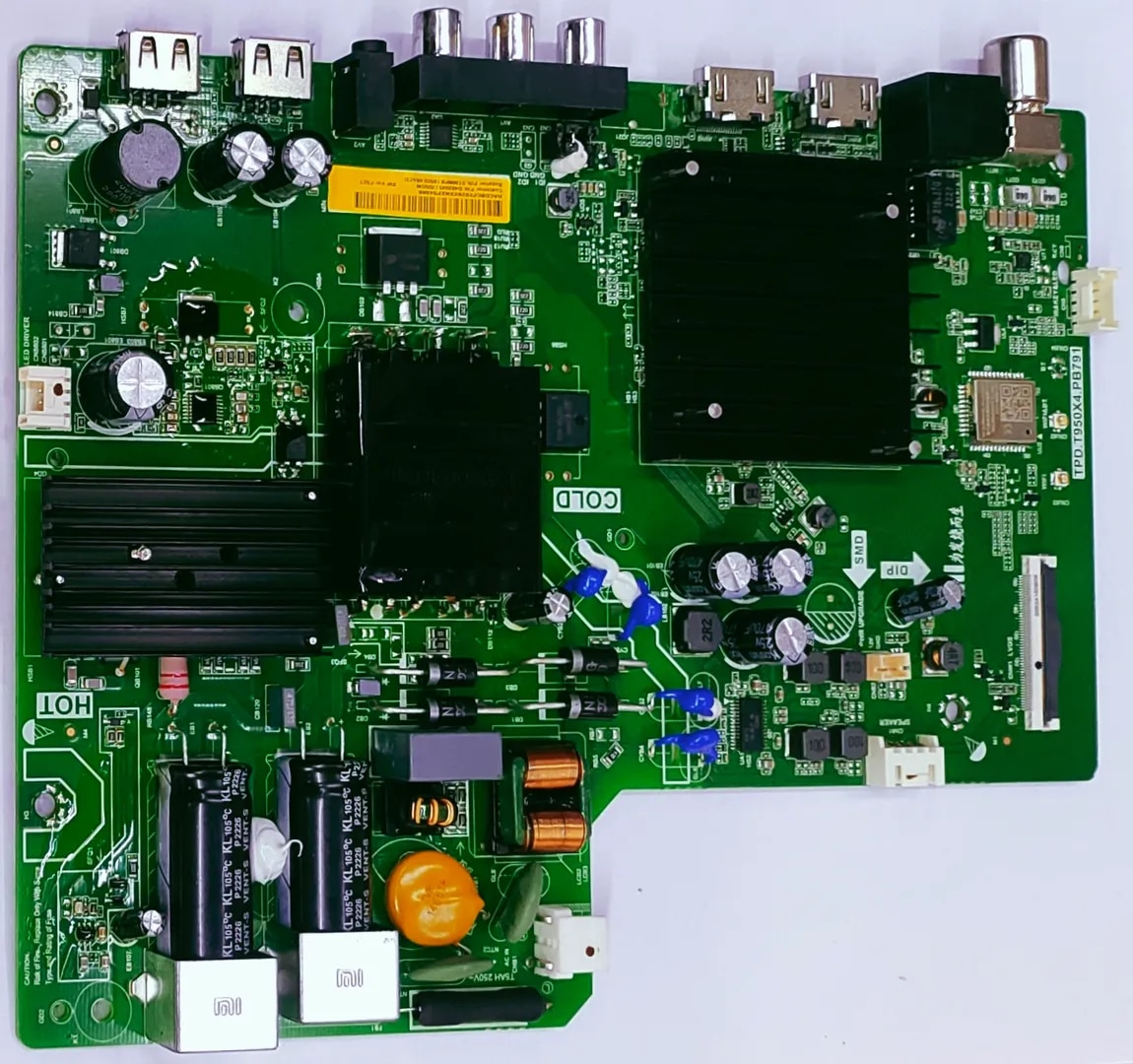 MI LED TV ANDROID MOTHER BOARD MODEL NUMBER L43M7-RA image 1