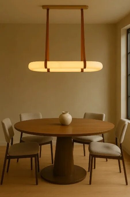 Marble Rectangular chandelier image 1