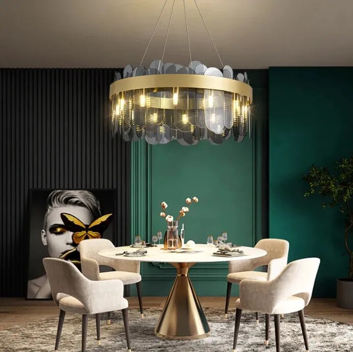 MORGAN MODERN CHANDELIER image 1